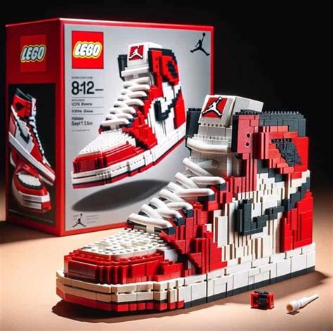 lego nike shoes set.